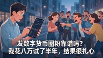 发数字货币圈粉靠谱吗？我花八万试了半年，结果很扎心