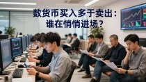 数字货币买入多于卖出：谁在悄悄进场？