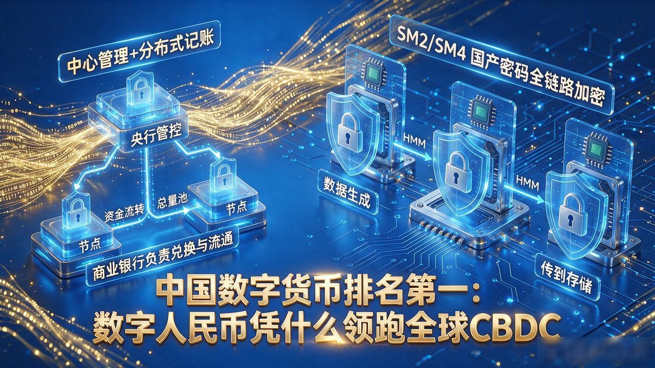 中国数字货币排名第一:数字人民币凭什么领跑全球CBDC