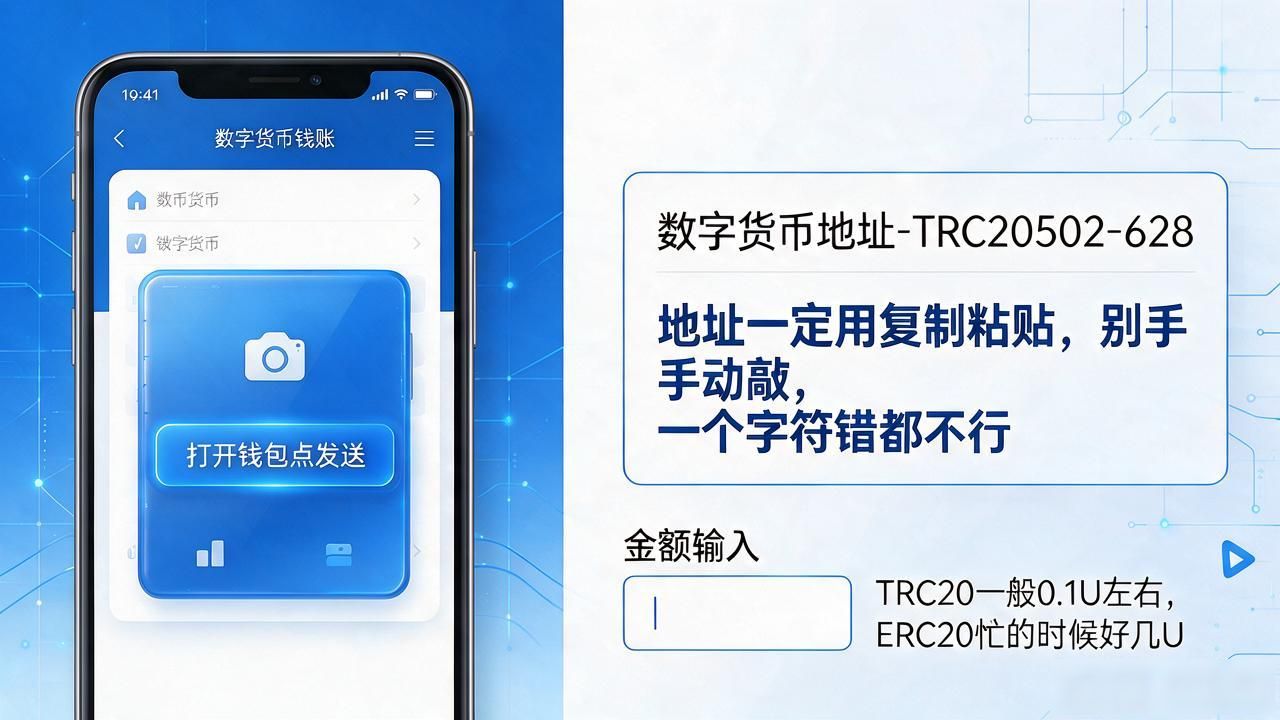 数字货币怎么划款?钱包转出、地址粘贴、确认到账,一步步说清楚