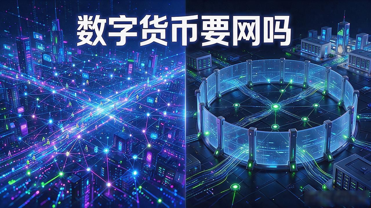 数字货币要网吗