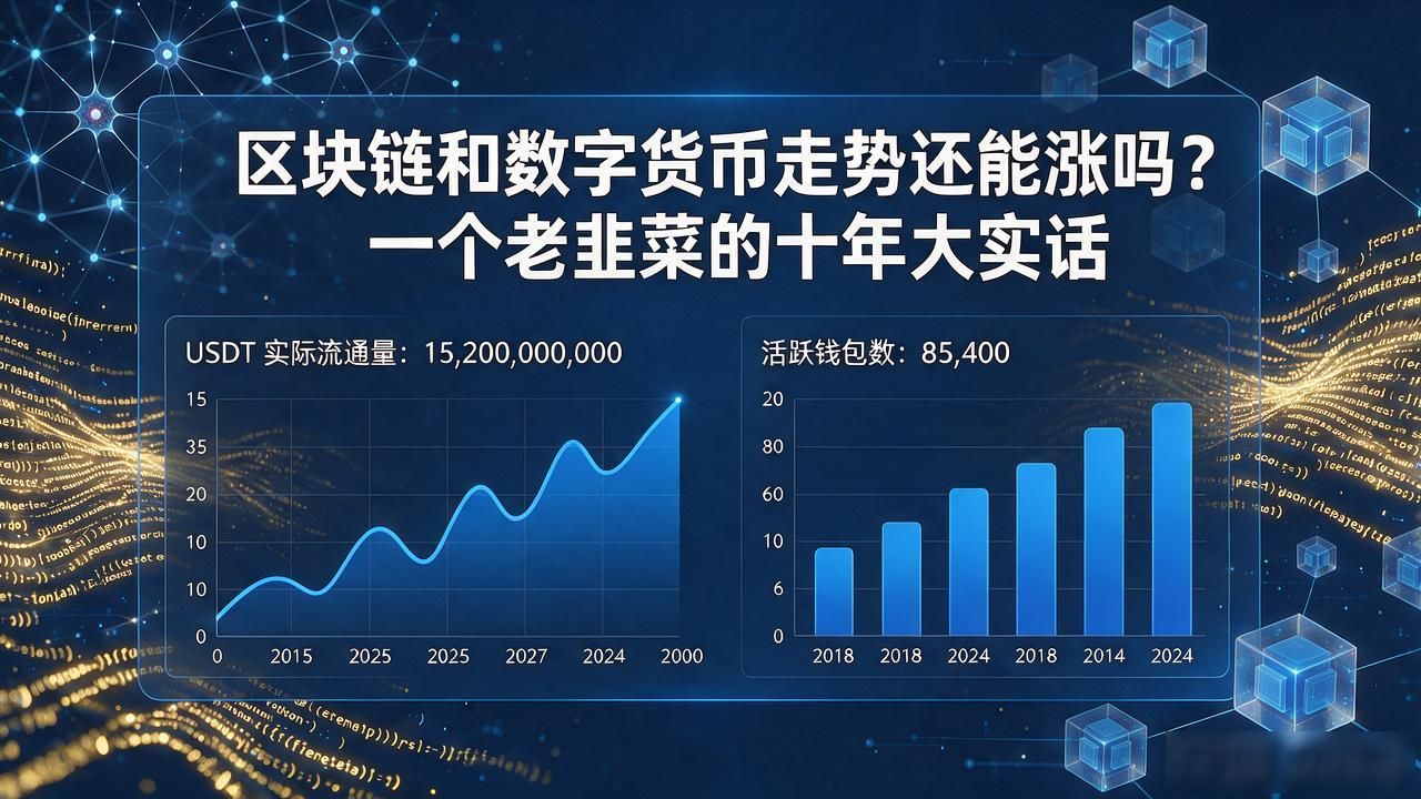 区块链和数字货币走势还能涨吗?一个老韭菜的十年大实话