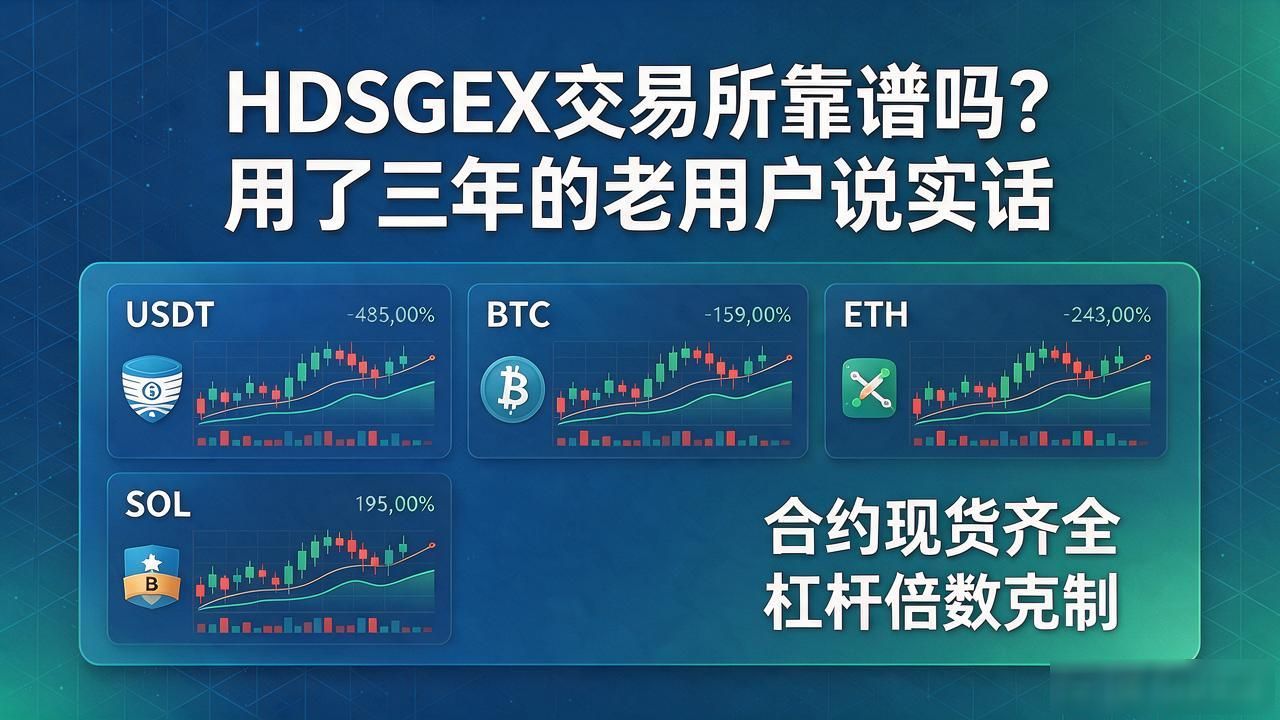 HDSGEX交易所靠谱吗?用了三年的老用户说实话
