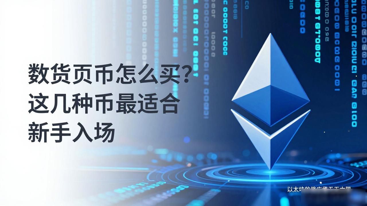 数字货币怎么买?这几种币最适合新手入场